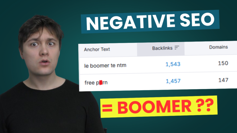 Le negative SEO avant vs maintenant, ce qui a changé et comment y faire fasse